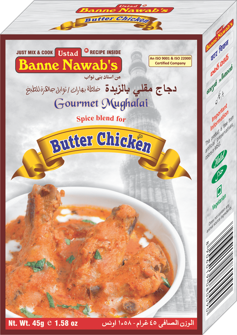 Banne Nawab's Banne Nawab’s Hyderabadi Butter Chicken Masala