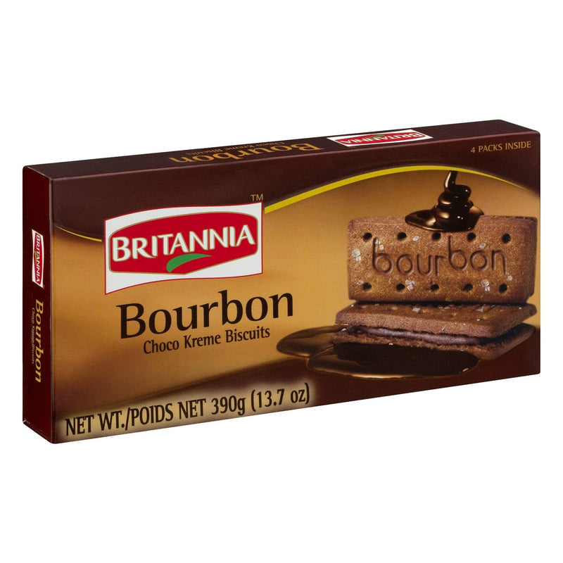 Biscuits Britannia Bourbon Choco Kreme Biscuits, 13.7 OZ