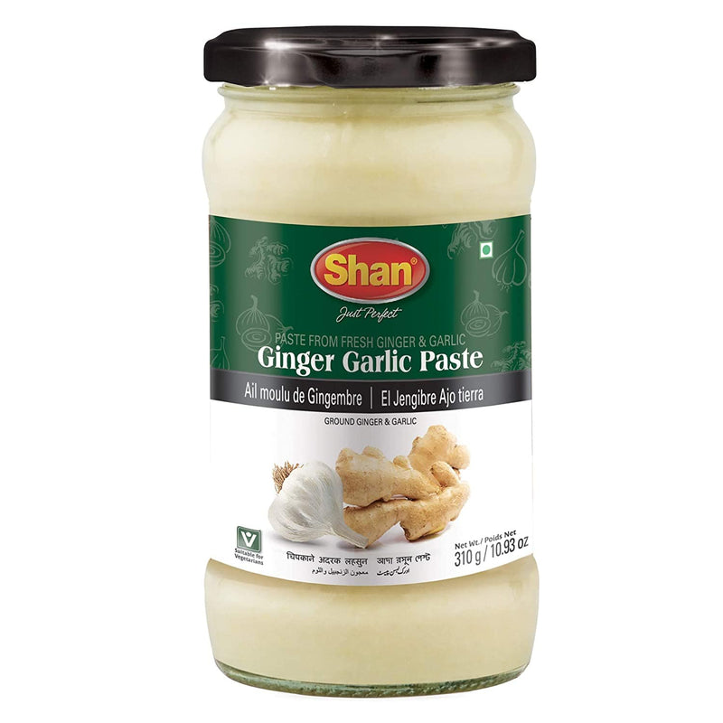 Chutneys 8 OZ / SHAN Ginger Garlic Paste, 1 Bottle