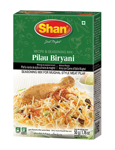 Shan Shan Biryani & Pilaf Range Pilau Biryani Mix, 50 gm