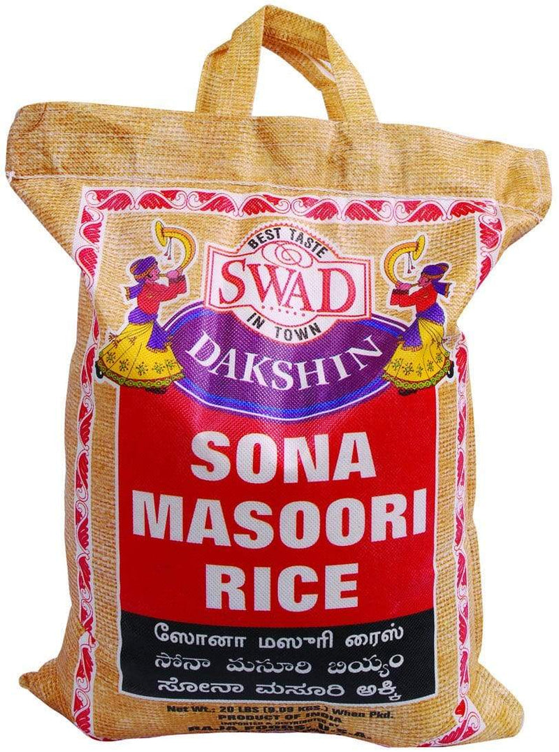 Sona Masoori SWAD Sona Masoori Rice, 20 lb bag