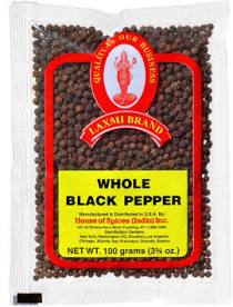 Spices 7 OZ / LAXMI Black Pepper Whole