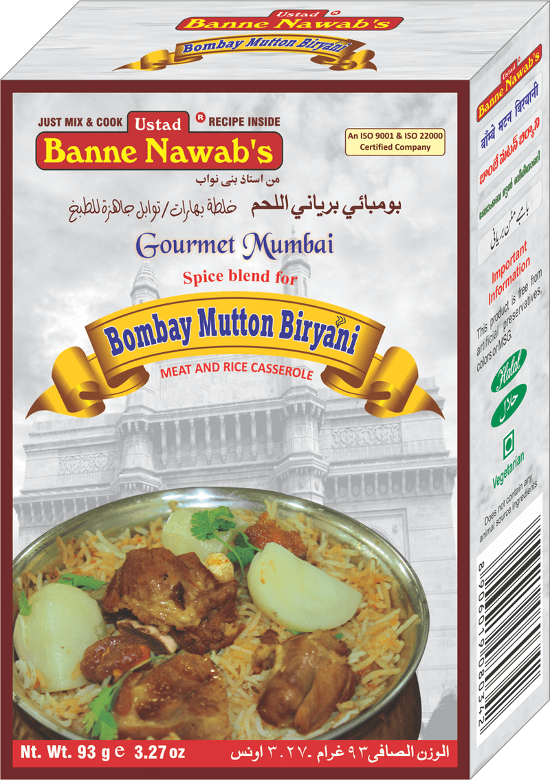 Banne Nawab's Banne Nawab’s Bombay Mutton Biryani Masala