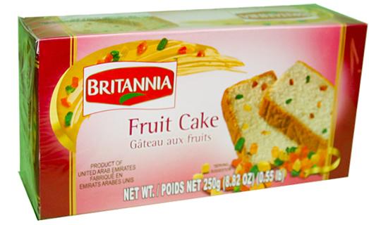 Biscuits Britannia Fruit Cake, 250 g