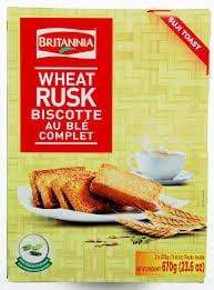 Biscuits Britannia Wheat/sooji Rusk 10.7oz