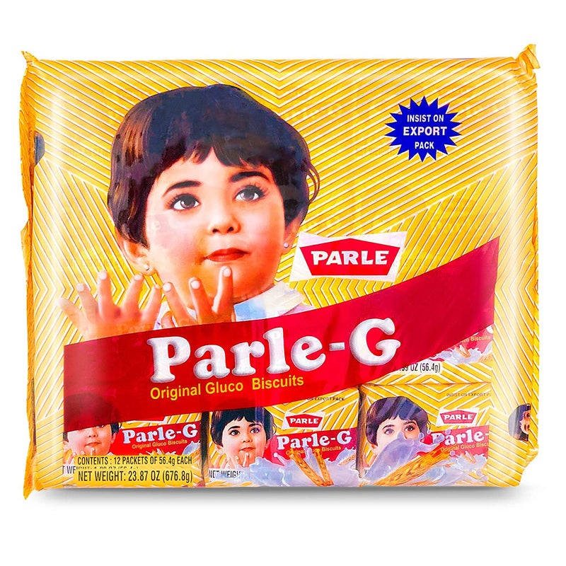 Biscuits 12 X 56.4 GM (Value Pack) PARLE G BISCUIT