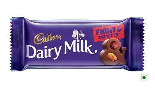 Chocolates DAIRY MILK CHOCOLATE FRUIT & NUT CADBURY, 200 gms