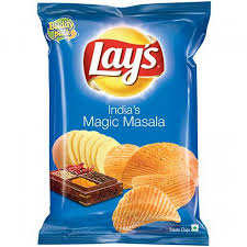 Lays Magic Masala Potato Chips, 2oz bag