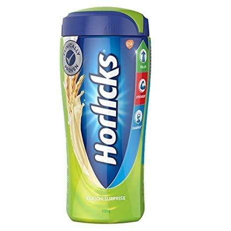 Energy Drinks 500 GM Horlicks Elaichi Green