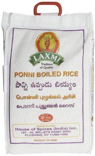 Grains 10 LB / LAXMI Ponni Boiled Rice