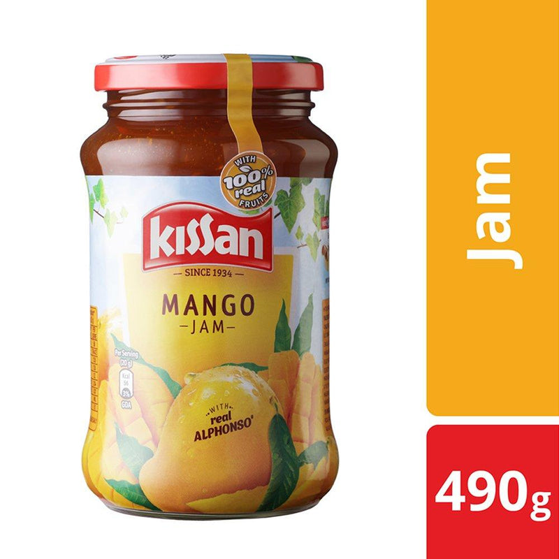 Jam Kissan Mango Jam, 500 gm