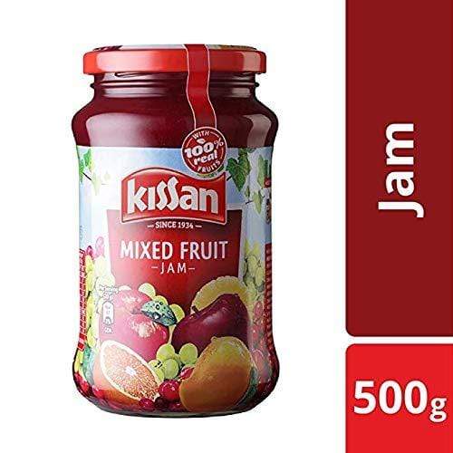 Jam Kissan Mixed Fruit Jam, 500 gm