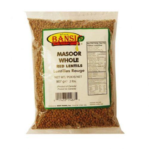 Lentils 2 LB / BANSI Masoor Whole