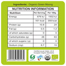 Organic Dals 4 Lb Organic Moong Whole