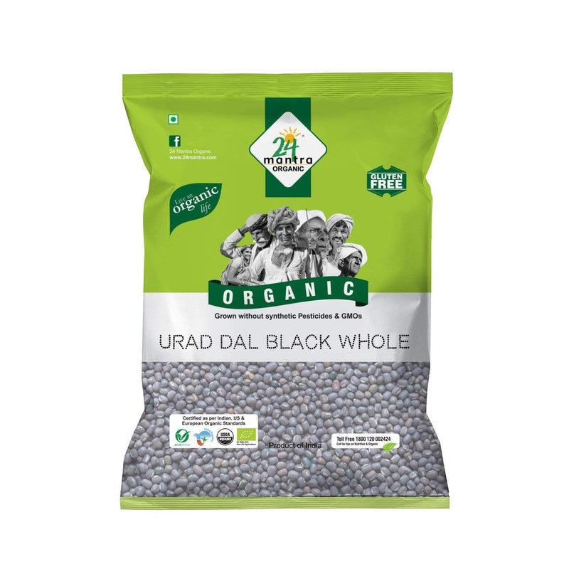 Organic Dals 2 Lb Urad Dal(BLACK )