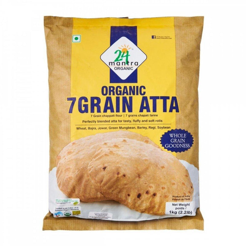 Organic Flours 1 Kg Organic 7 Grain Atta