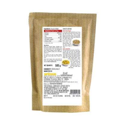 Organic Millets 500 Gm Organic Foxtail Millet