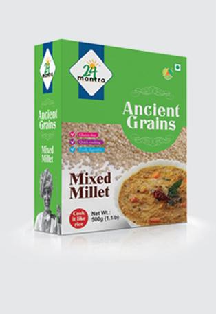 Organic Millets 500 Gm Organic Parboiled Mixed Millet