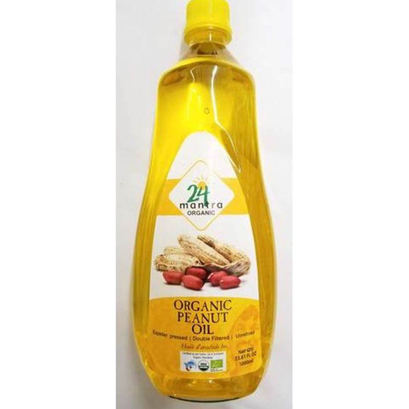 Organic Oils 33.8 Oz Organic Peanut Oil