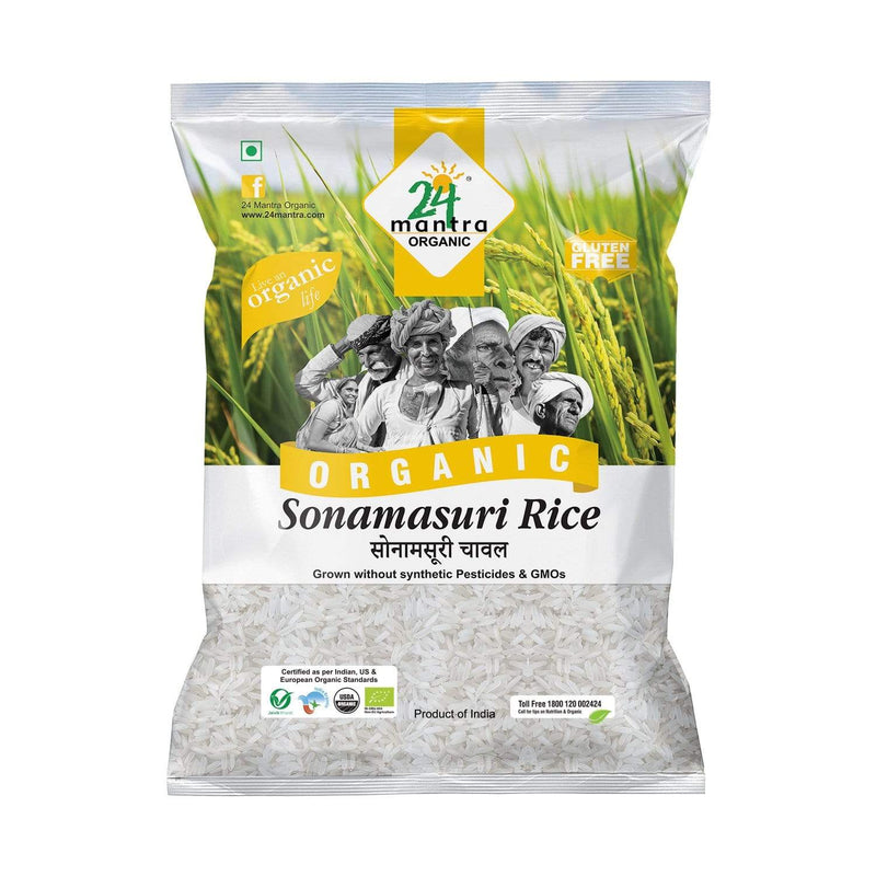 Organic Rice 20 Lb Organic Sona Masoori
