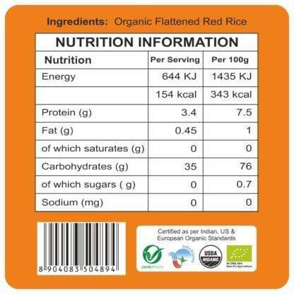 Organic Special Items 2 Lb Organic Poha Red