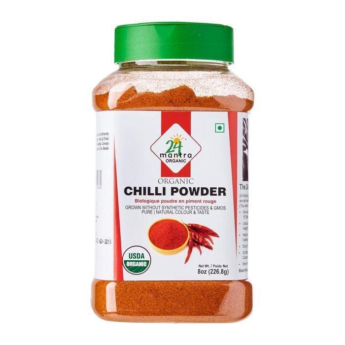 Organic Spices In Jar 8 Oz Organic Chilli Powder