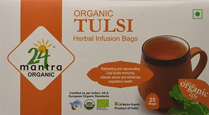 Organic Tea 3.5 Gm Organic Tulsi Tea Bags