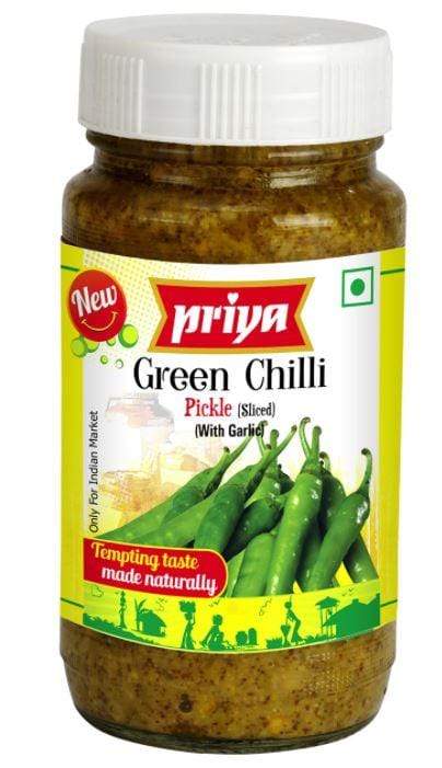 Priya Priya Green Chilli Pickle