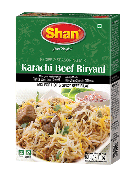 Shan Shan Karachi Beef Biryani, 50 gm