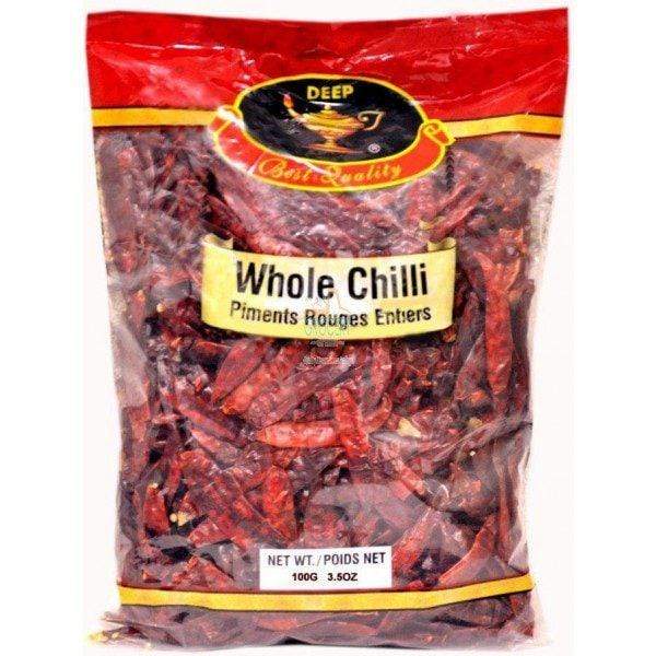 Spices 7 OZ / DEEP Whole Chilli (Round)