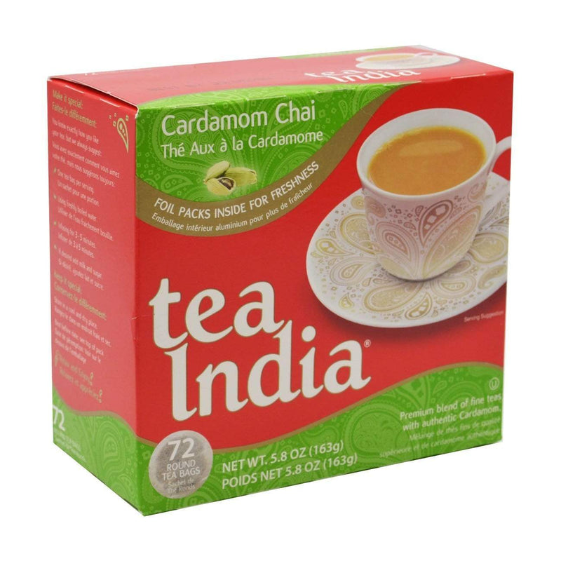 Tea Bags 72 Bags Tea India Cardmom Chai Tea