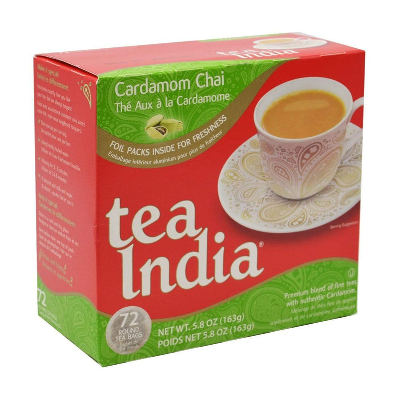 Tea Bags 72 Bags Tea India Cardmom Chai Tea
