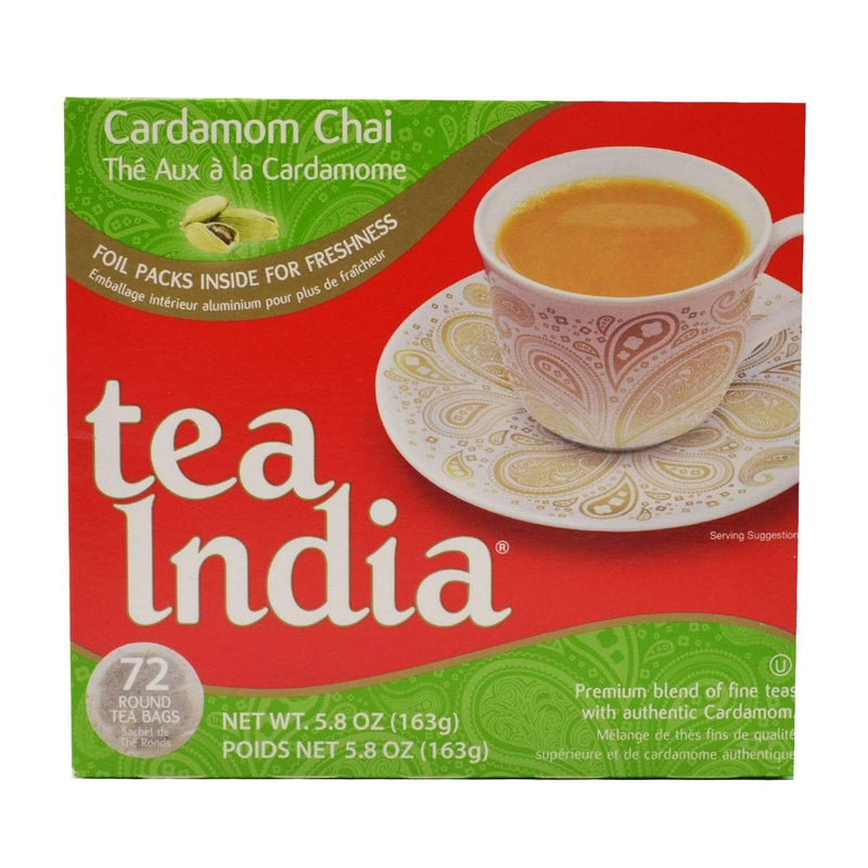 Tea Bags 72 Bags Tea India Cardmom Chai Tea