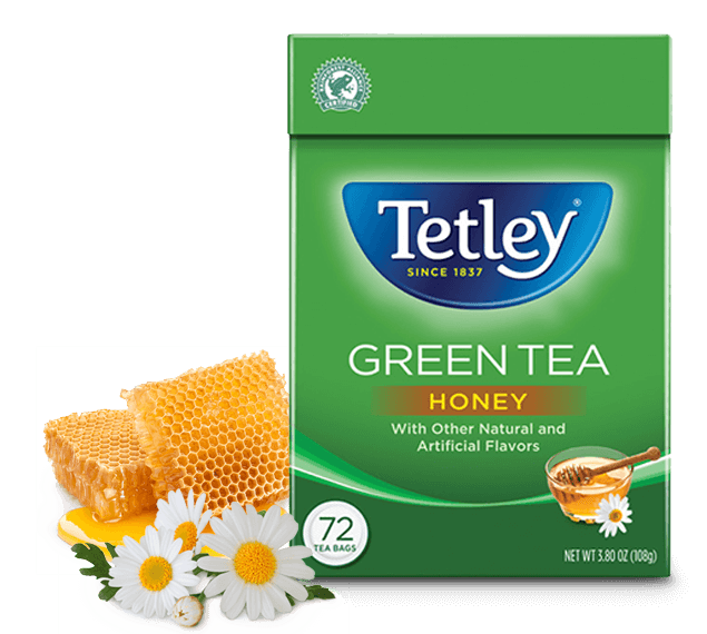 Tea Bags Tetley Green Tea Honey Flavor Tea (72 Tea Bags)